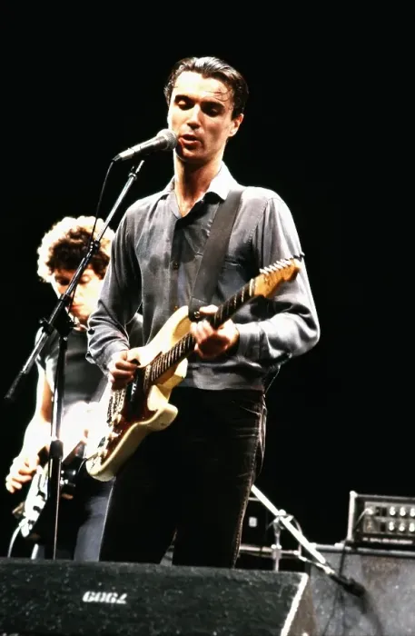 Framed Print : Talking Heads In Concert