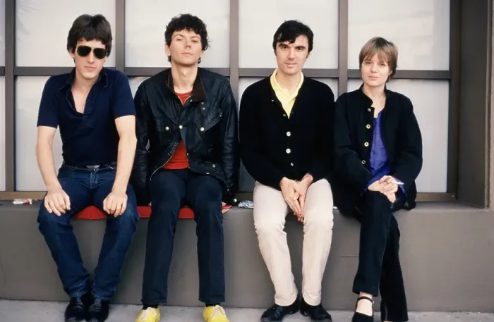 Framed Print : Talking Heads In Concert