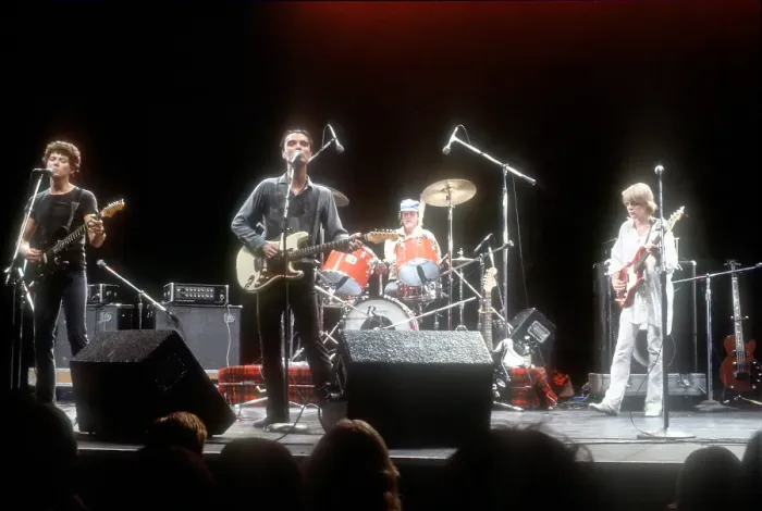 Framed Print : Talking Heads Performing Framed Print : Talking Heads Performing