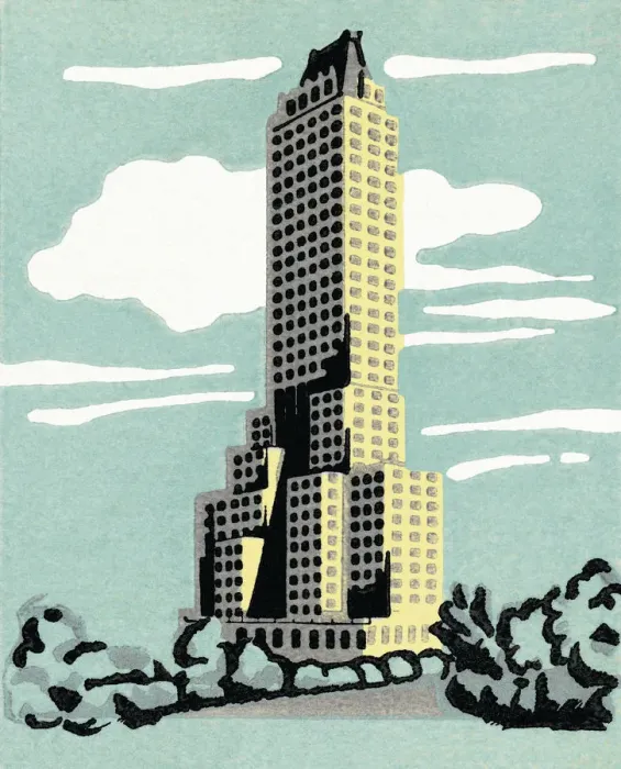 Framed Print : Tall Building Framed Print : Tall Building