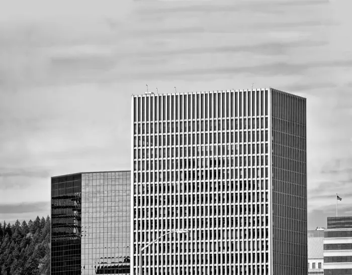 Framed Print : Tall Monochrome Concrete Framed Print : Tall Monochrome Concrete