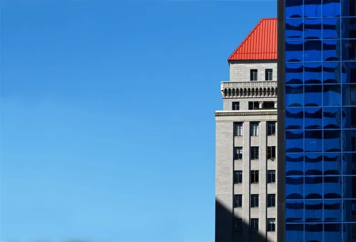 Framed Print : Two Tall Towers Framed Print : Two Tall Towers