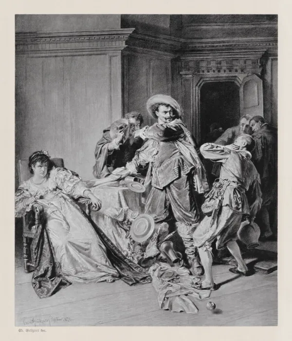 Framed Print : The Taming of the Shrew by William Shakespeare, published 1886