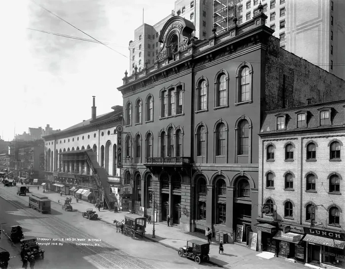 Framed Print : Tammany Hall and 14th Street West Framed Print : Tammany Hall and 14th Street West