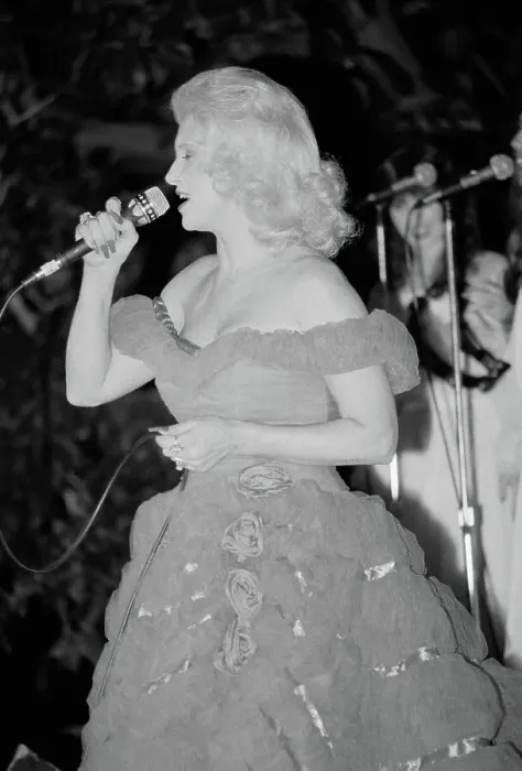 Framed Print : Tammy Wynette Singing at Barbecue Framed Print : Tammy Wynette Singing at Barbecue