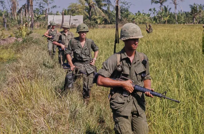 Framed Print : Tan An, Vietnam War Framed Print : Tan An, Vietnam War
