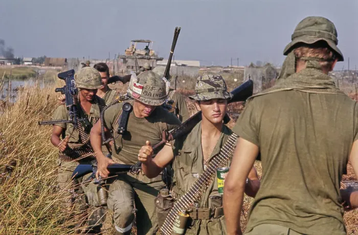 Framed Print : Tan An, Vietnam War Framed Print : Tan An, Vietnam War