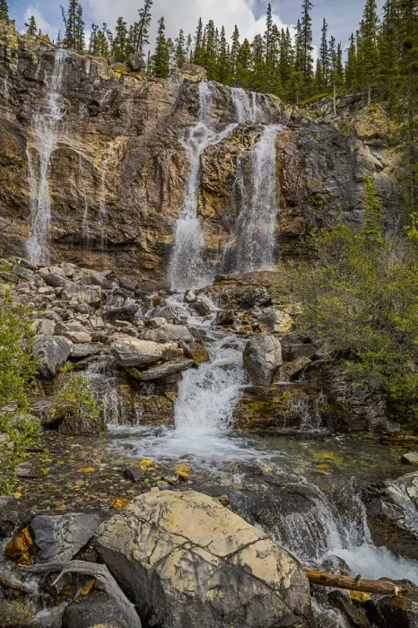 Framed Print : Tangle Falls, Jasper National Park
