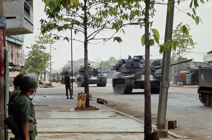 Framed Print : Tanks In Saigon Framed Print : Tanks In Saigon