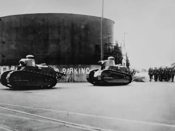 Framed Print : Tanks In San Francisco Framed Print : Tanks In San Francisco