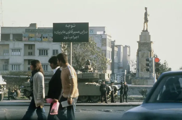 Framed Print : Tanks In Teheran Framed Print : Tanks In Teheran
