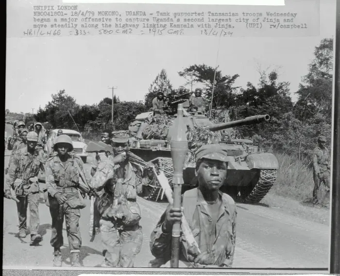 Framed Print : Tanzanian Soldiers in Uganda Framed Print : Tanzanian Soldiers in Uganda
