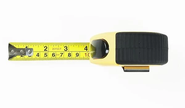 Tape measure, view from above