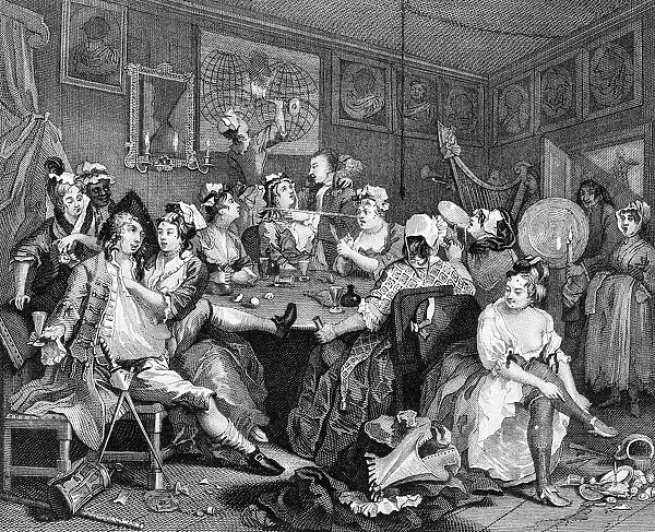 Tavern Scene, by William Hogarth