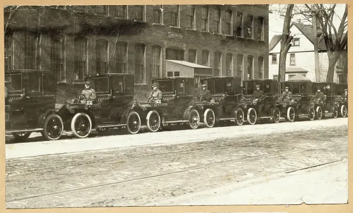 Framed Print : Taxicabs Waiting for Customers Framed Print : Taxicabs Waiting for Customers