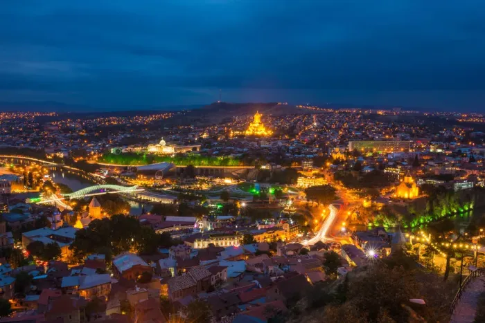 Framed Print : Tbilisi city