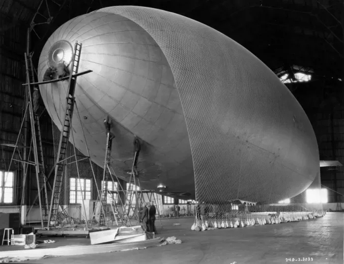 Framed Print : TC - 13 Airship Framed Print : TC - 13 Airship