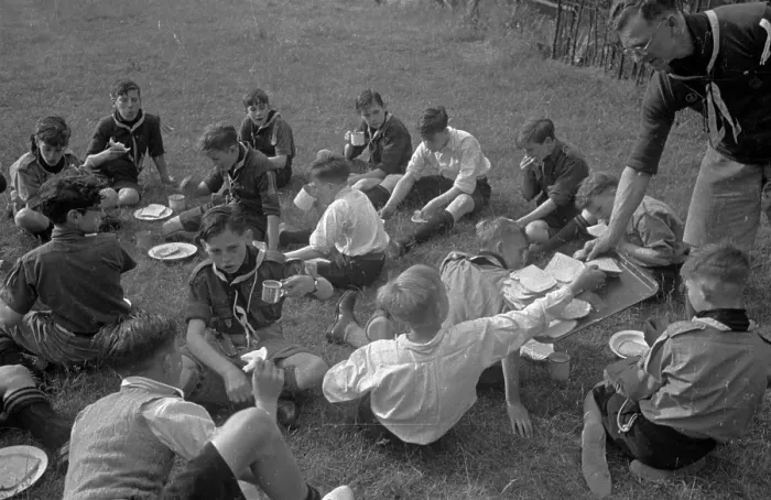 Framed Print : Tea Time Camp Framed Print : Tea Time Camp