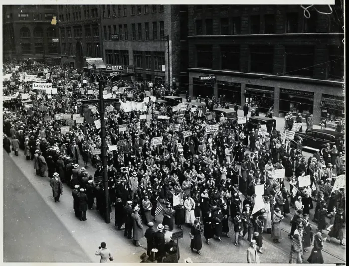 Framed Print : Teachers March in Protest of Lack of Pay Framed Print : Teachers March in Protest of Lack of Pay