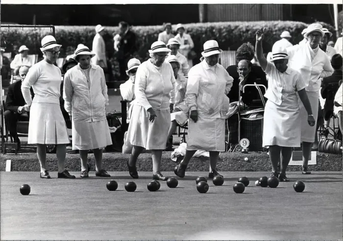 Framed Print : Team Lawn Bowling Women's Championship Framed Print : Team Lawn Bowling Women's Championship