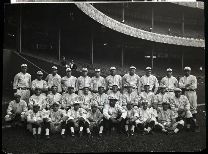 Framed Print : Team Photo of New York Giants in Stadium Framed Print : Team Photo of New York Giants in Stadium