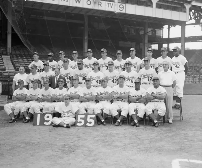 Framed Print : Team Portrait of the Brooklyn Dodgers Framed Print : Team Portrait of the Brooklyn Dodgers