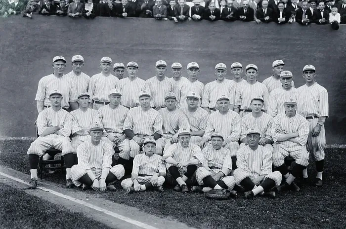 Framed Print : Team Portrait of New York Yankees of Nineteen Twenty One Framed Print : Team Portrait of New York Yankees of Nineteen Twenty One