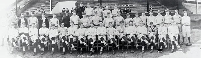 Framed Print : Team Portrait of Yankees Framed Print : Team Portrait of Yankees