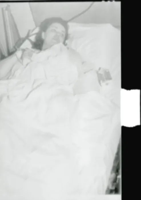 Framed Print : Former Teamsters Union Secretary Resting in Hospital Framed Print : Former Teamsters Union Secretary Resting in Hospital