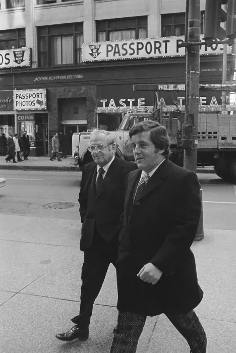 Framed Print : Teamsters On Way To Court Framed Print : Teamsters On Way To Court