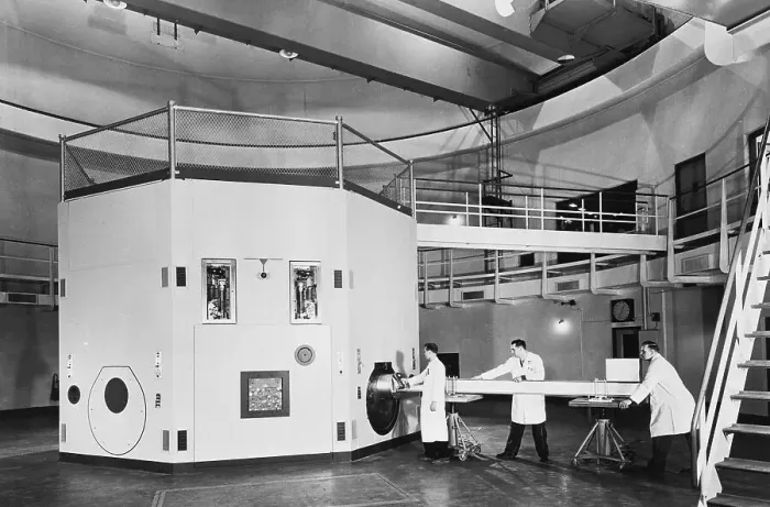 Framed Print : Technicians Replacing a Reactor's Shield Plug