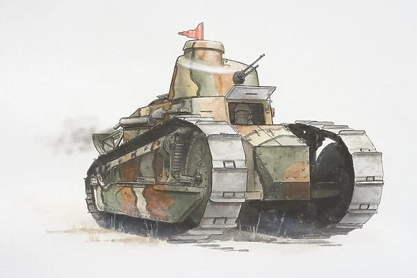 Technology, Military, Armoured Vehicles, Tanks, World War II, French Renault FT17