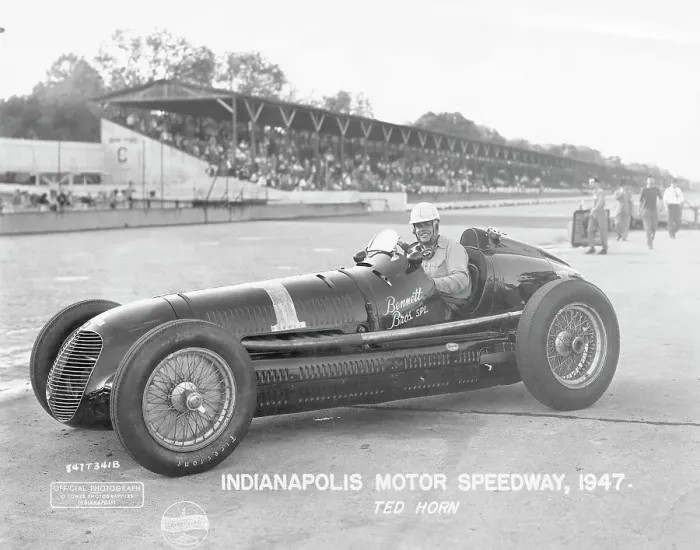 Framed Print : Ted Horn in Car at Indianapolis Motor Speedway Framed Print : Ted Horn in Car at Indianapolis Motor Speedway