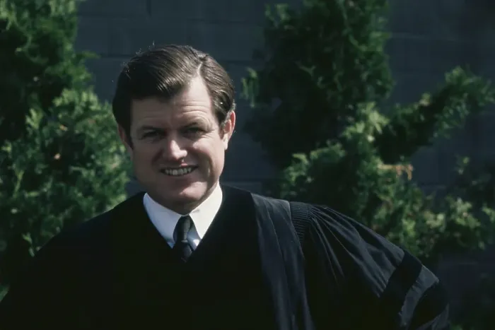 Framed Print : Ted Kennedy At Commencement Framed Print : Ted Kennedy At Commencement