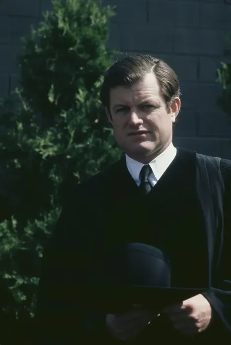 Framed Print : Ted Kennedy At Commencement