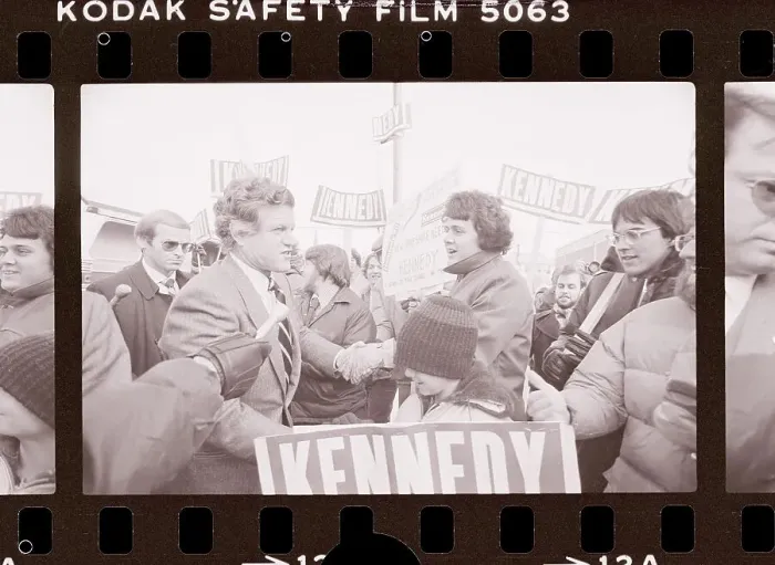 Framed Print : Ted Kennedy Shaking Hand of a Supporter Framed Print : Ted Kennedy Shaking Hand of a Supporter