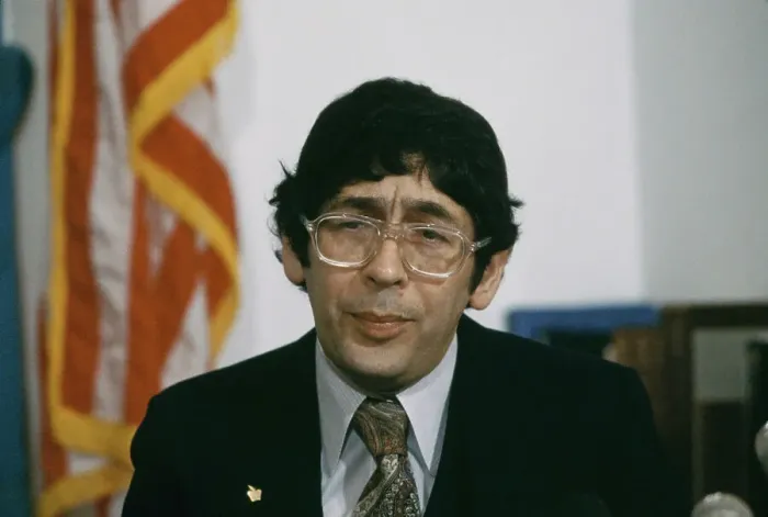 Framed Print : Ted Weiss. American Democratic politician Ted Weiss (1927 - 1992), US Representative