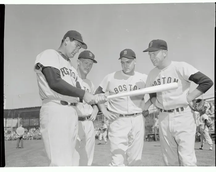 Framed Print : Ted Williams with Others