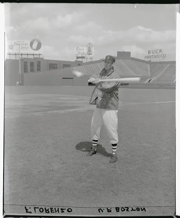Framed Print : Ted Williams Practicing Framed Print : Ted Williams Practicing