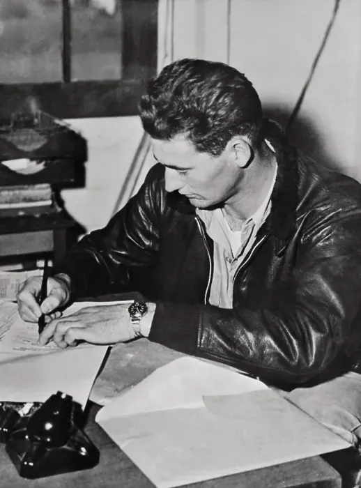 Framed Print : Ted Williams Signing Discharge Papers Framed Print : Ted Williams Signing Discharge Papers