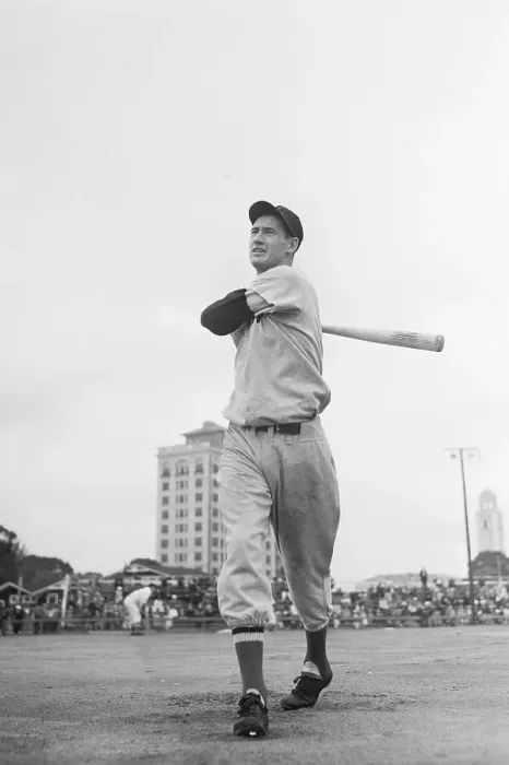 Framed Print : Ted Williams Swinging Bat at Spring Training Framed Print : Ted Williams Swinging Bat at Spring Training