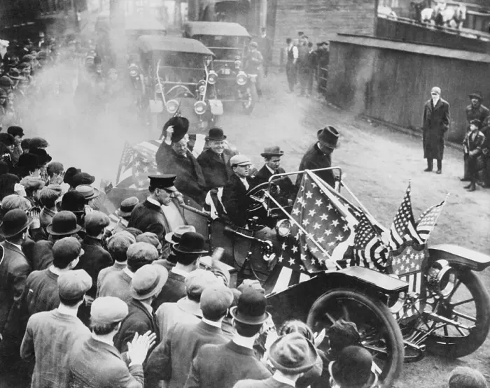 Framed Print : Teddy Roosevelt Campaigning Framed Print : Teddy Roosevelt Campaigning