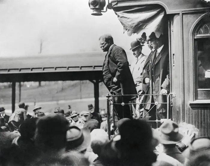 Framed Print : Teddy Roosevelt Campaigning Framed Print : Teddy Roosevelt Campaigning