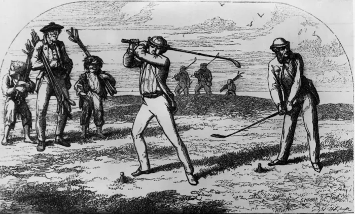 Framed Print : Teeing-Off Framed Print : Teeing-Off