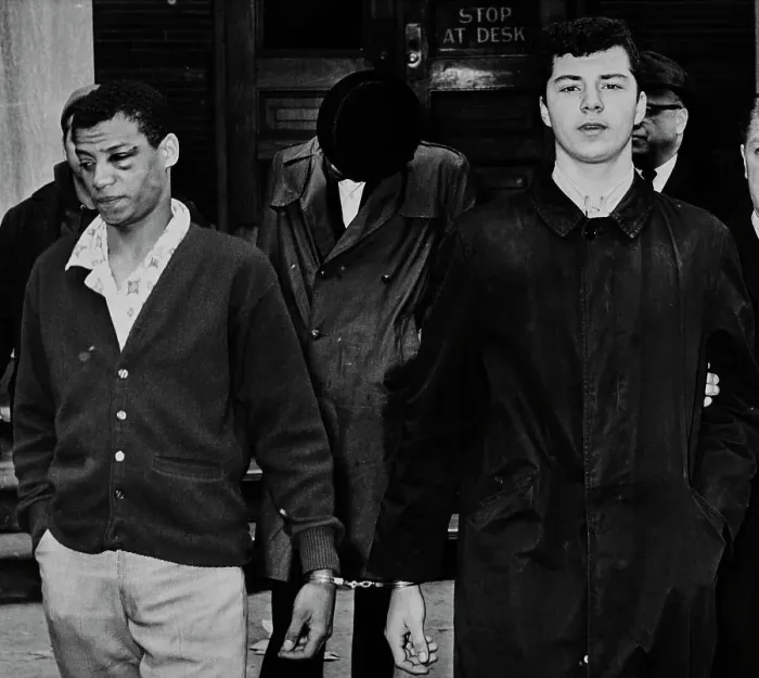 Framed Print : Teenage Arrests After Gang Fight Framed Print : Teenage Arrests After Gang Fight