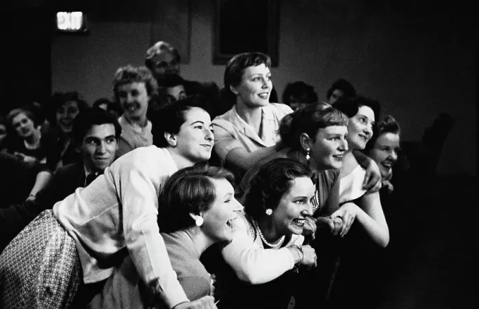 Framed Print : Teenage Audience Framed Print : Teenage Audience