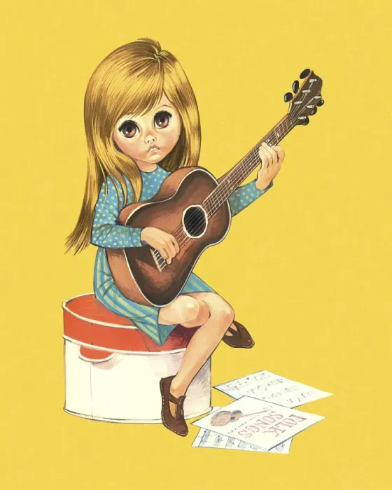 Framed Print : Teenager Playing a Guitar Framed Print : Teenager Playing a Guitar