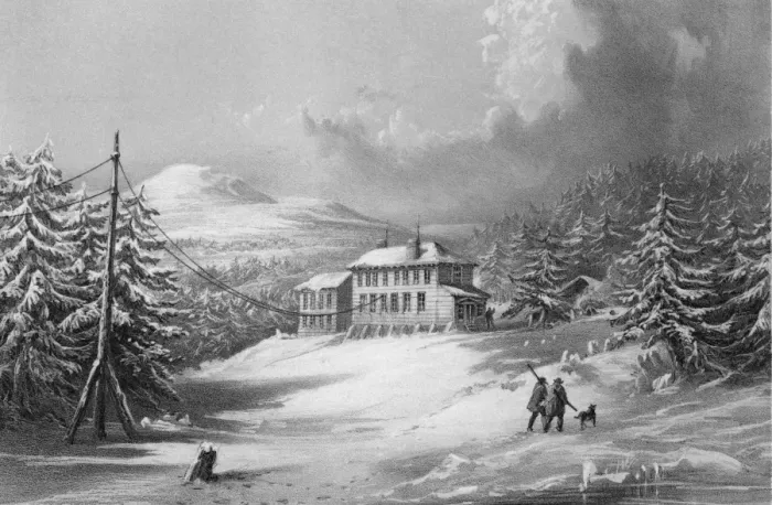 Framed Print : Telegraph House Framed Print : Telegraph House