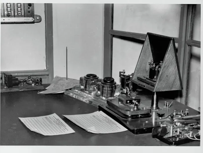 Framed Print : Telegraph Machine at White House Framed Print : Telegraph Machine at White House