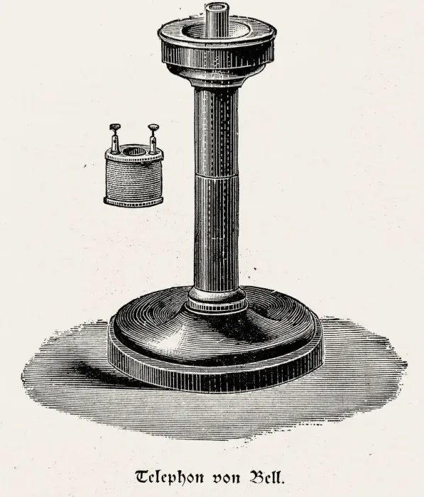 Framed Print : Telephone from Alexander Graham Bell Framed Print : Telephone from Alexander Graham Bell